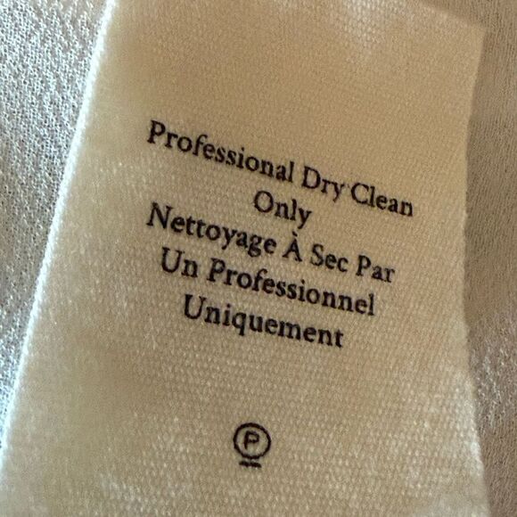 LoveShackFancy Woman’s Ivory Silk Hannah Dress Blue/Pink Floral Print. Size 8. - Picture 12 of 14